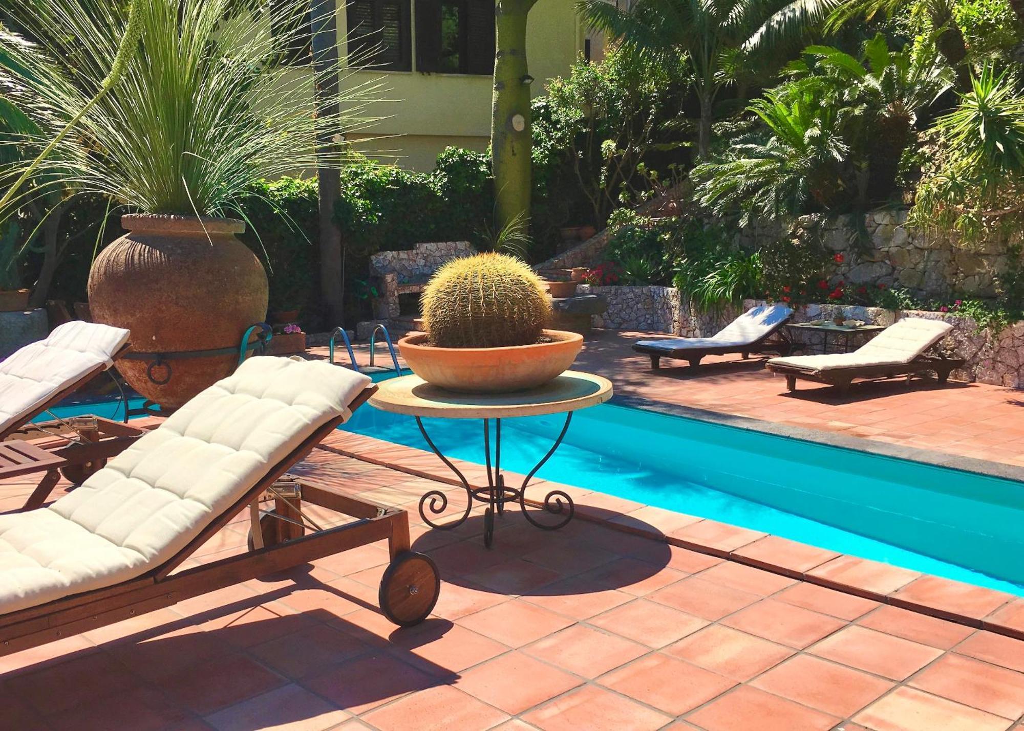 Villa Lou Taormina Private Villa With Panoramic Sea View Pool Eksteriør billede